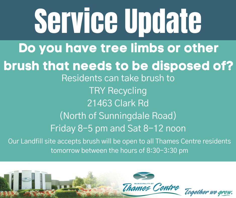 Storm damage Service Update