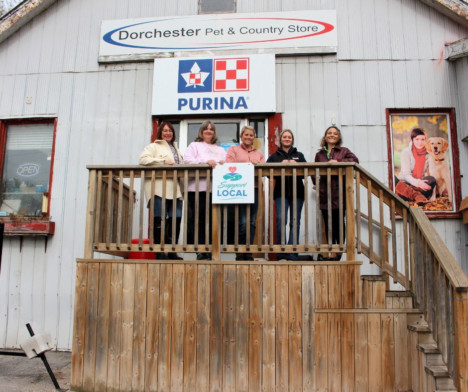 Dorchester Pet and Country Store Owners with Council