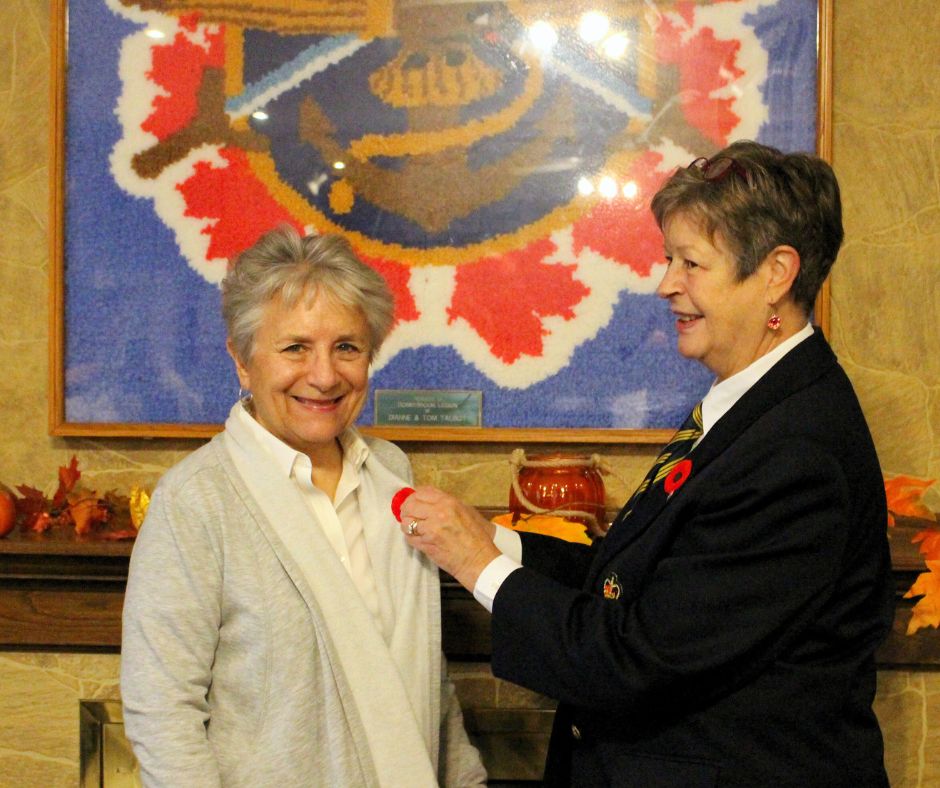 Mayor McMillan and Sjourk Lynch