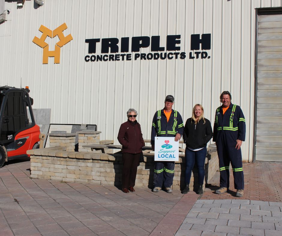 Triple H Owners with Mayor and Councillor Crockett