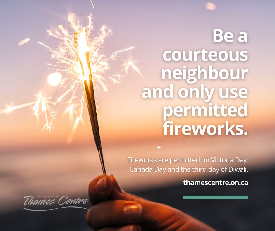 Fireworks text