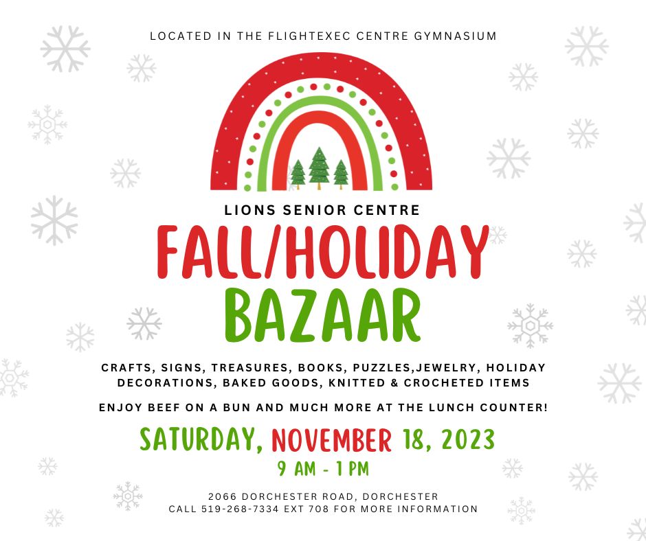 Fall Holiday Bazaar