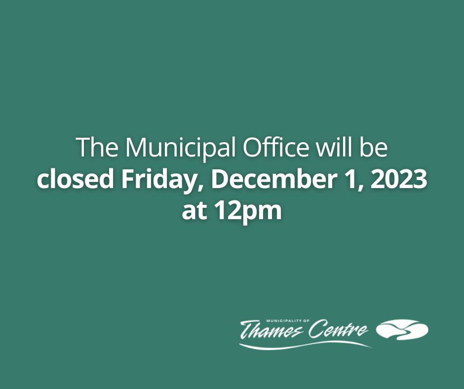 Office Closure text