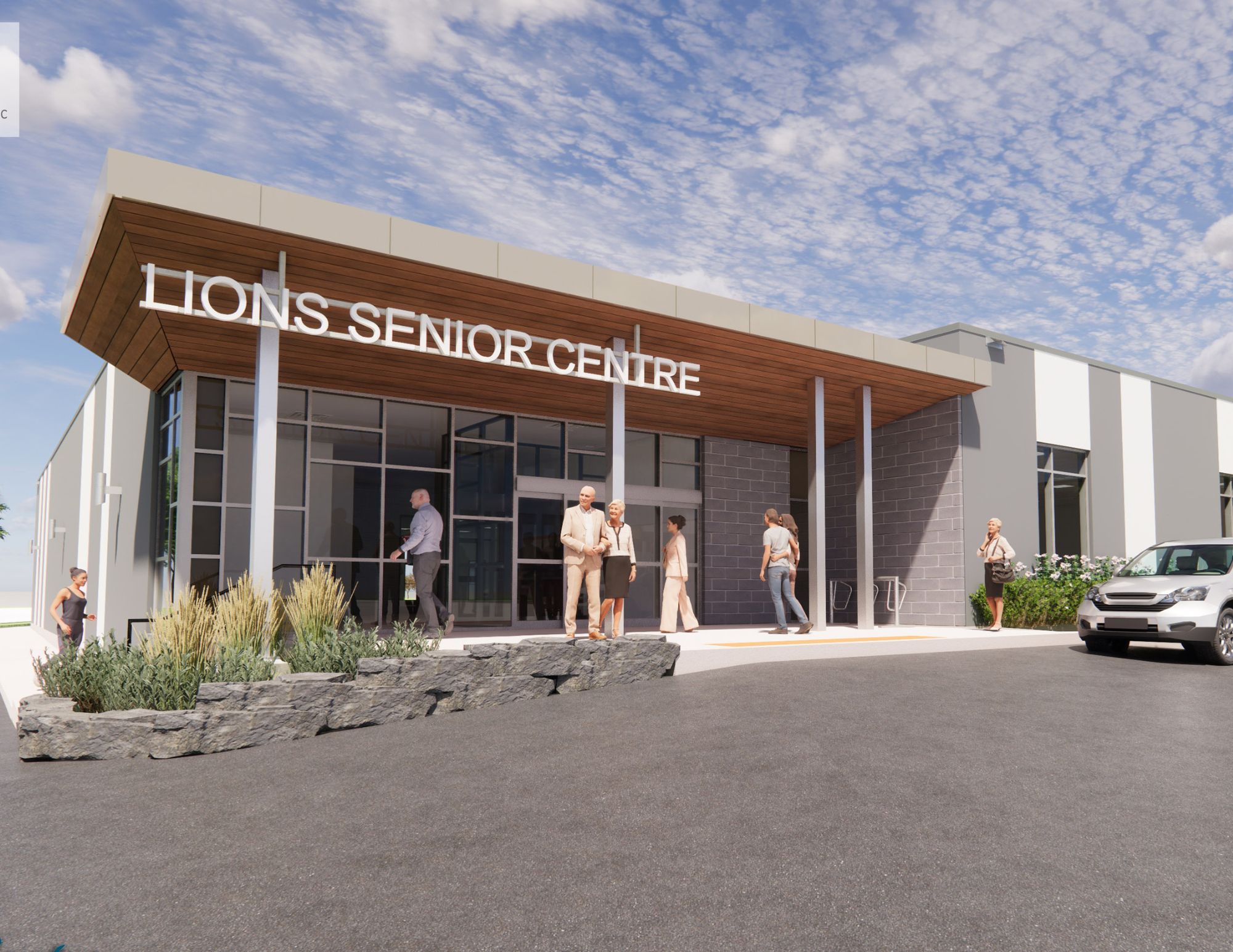 seniors centre mock up