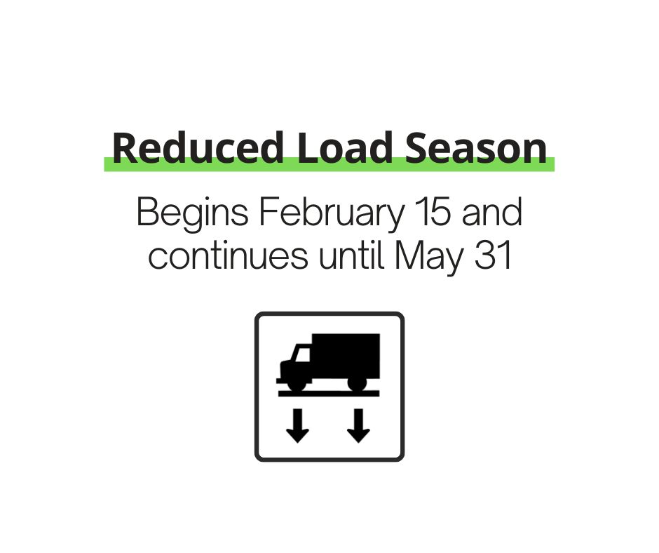 reduced load signage