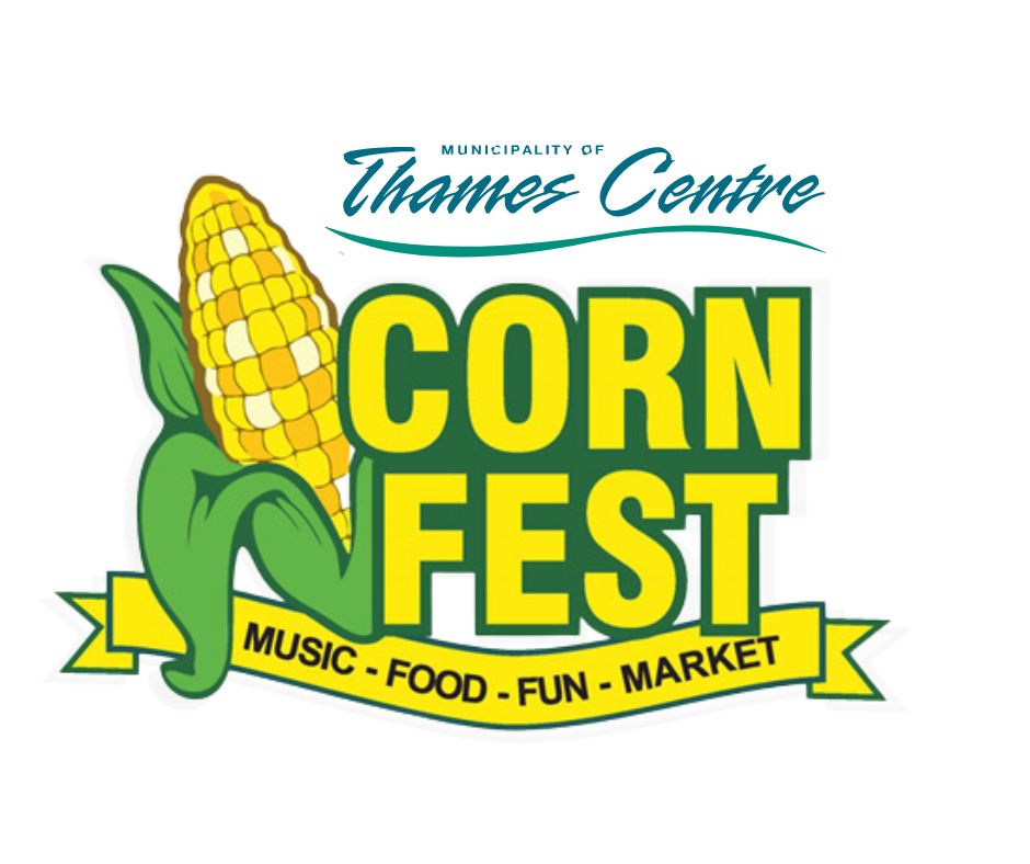 corn fest logo of corn