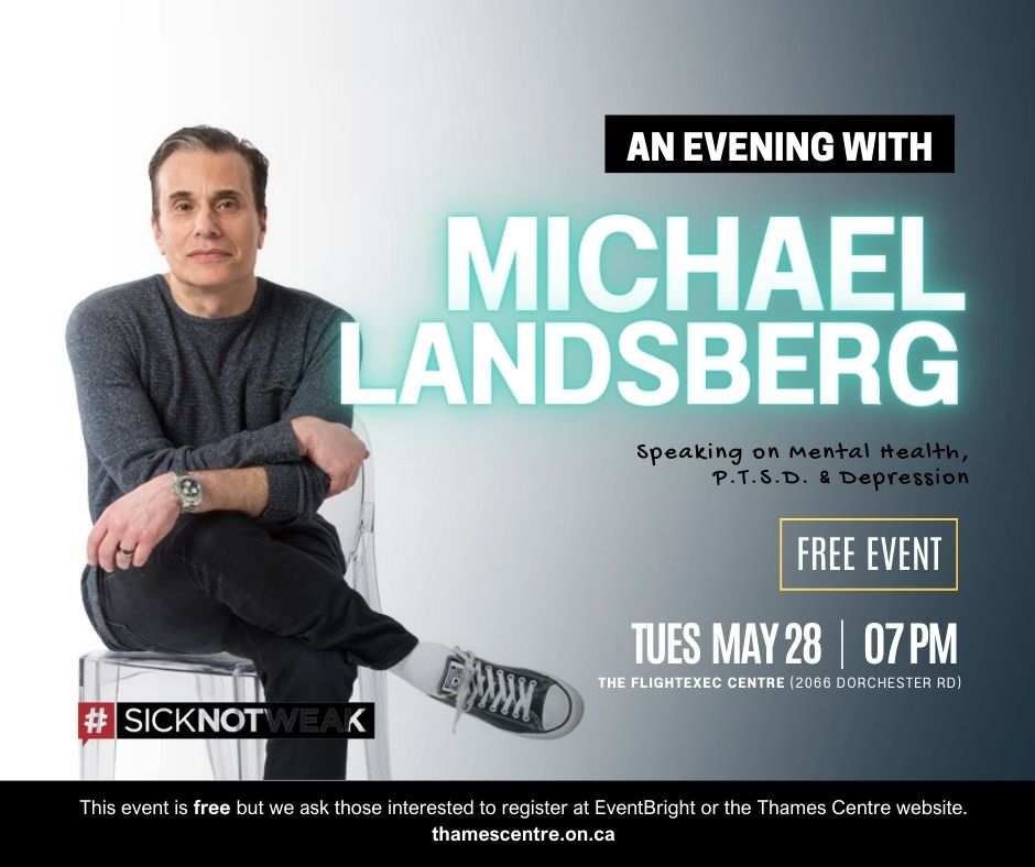 michael landsberg on a chair