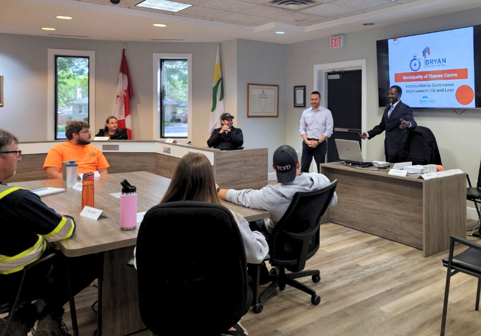 staff in training