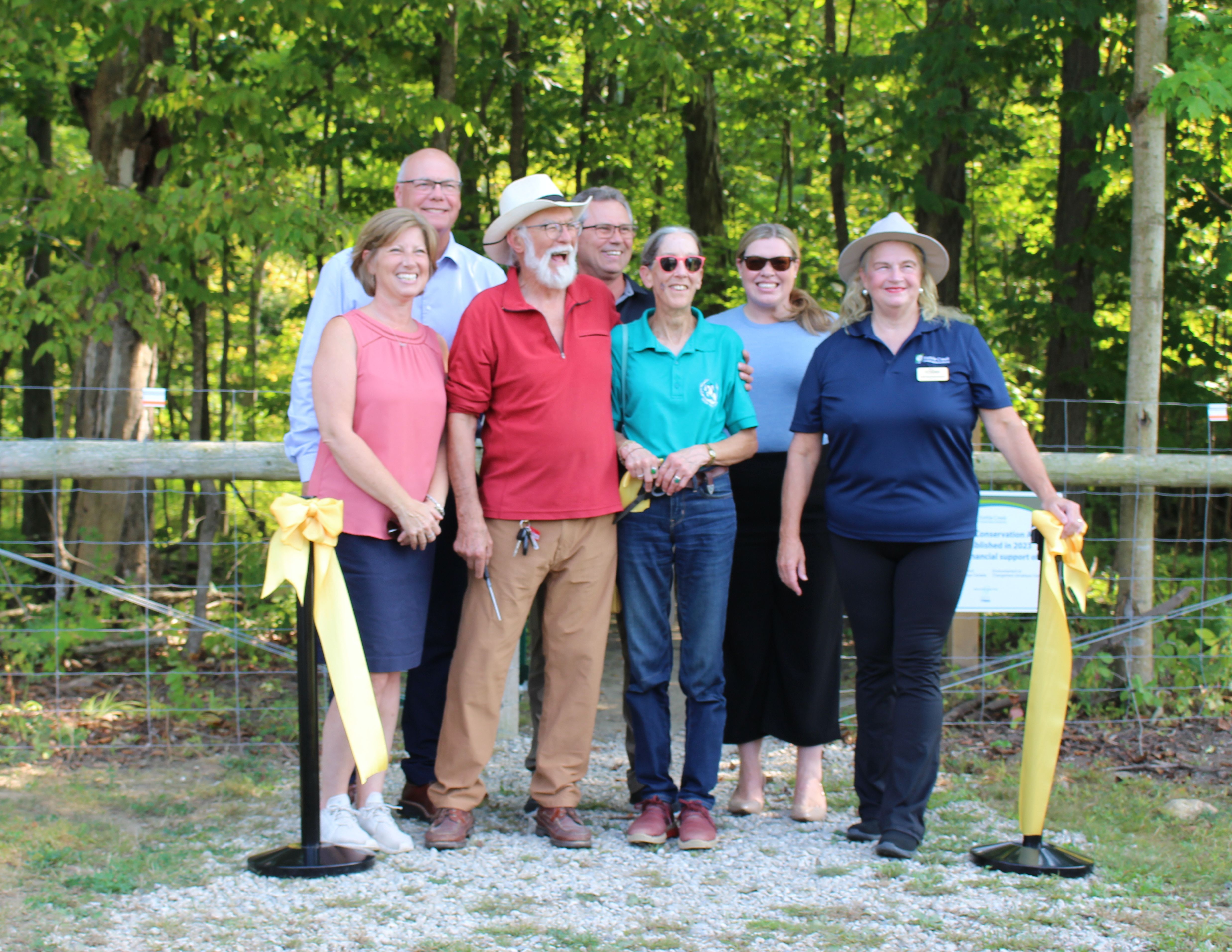 ribbon cutting at deer ridge