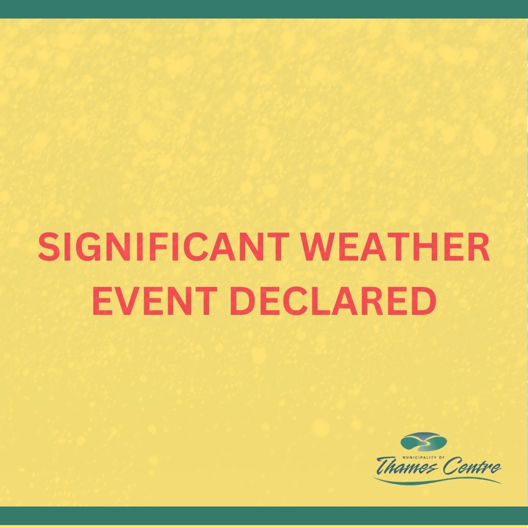 Significant Weather Event Warning