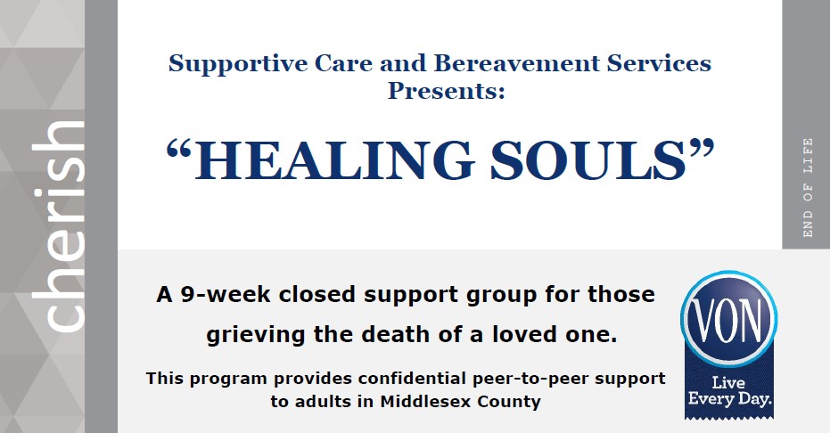 Healing Souls flyer