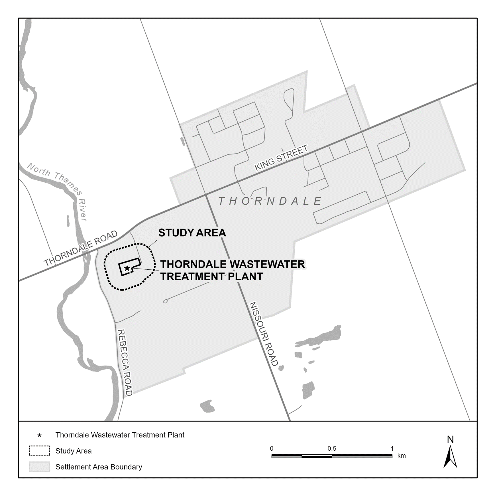 map of area